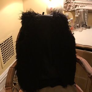 Furry chic vest